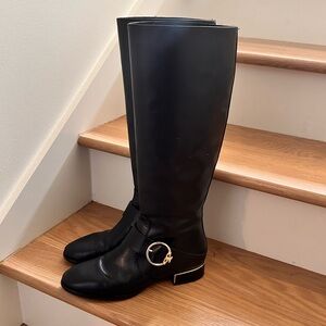 Tory Burch Black Heeled Boots